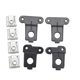 thumbnail image 1 of Kit De Reparación De Lengüeta De Soporte De Faro Delantero Izquierdo De Aleación De Aluminio Vobor, Construcción Estable De Alta Resistencia 2G0998225, 1 of 5