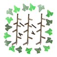 thumbnail image 1 of Imanes de nevera de hiedra, imanes decorativos, creativos artificiales para la cocina del hogar, imanes de hoja de bricolaje, imanes de follaje Estilo D, 1 of 10