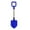 Blue, variant on 1PC Boy and Girl 's Snow Shovel Boy and Girl 's Beach Shovel with Wooden Handle