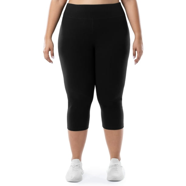 Athletic Works Women's Plus Size Core Active Capri Legging - Walmart.com