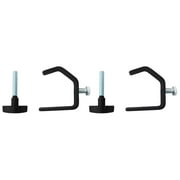 (2) Rockville LC70 Heavy Duty C Clamps Mount Light Up to 70 LBS, Adjustable Knob