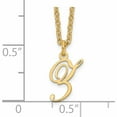 thumbnail image 3 of Ss/Gold Plated Sterling Silver Gold-Plated Letter Z Initial Necklace Made In United States -Jewelry By Sweet Pea, 3 of 6