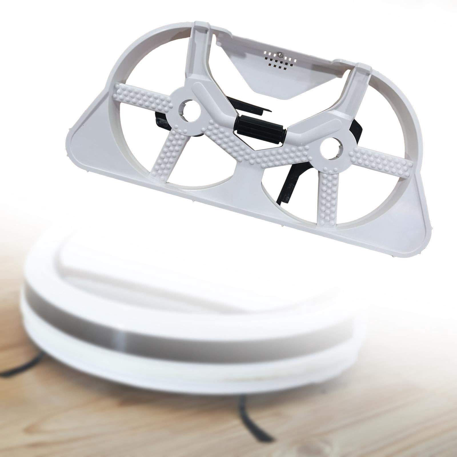 Fiocias Robot Vacuum Cleaning Tray Lightweight Easy to Install Sweeping Robot Attachment White A