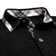 thumbnail image 4 of Blusa y camisa de manga larga con cuello vuelto para hombre, camisa de otoño invierno con botones y bolsillo, camisa de manga larga con cuello vuelto, camisa de poliéster para hombre, 4 of 6