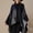 Black, variant on Kimonos,Poncho Sweater Women,Cape Coat,Shawl Wraps,Wrap Cardigan,Plaid Shawl Open Front Poncho Cape Oversized Sweaters Black One Size
