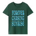 thumbnail image 3 of Camiseta para mujer, camiseta básica, camisa de cuello redondo de moda Simple para uso diario, desplazamientos callejeros para mujer SG, 3 of 7