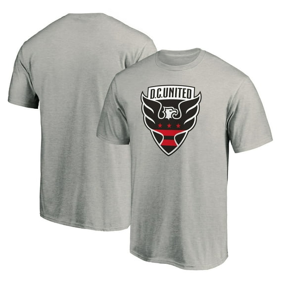 Men's Heathered Gray D.C. United Logo T-Shirt