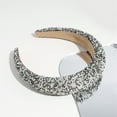 thumbnail image 2 of Rhinestone Bling Headband - Velvet, Padded & Non- - for Women, Girls, Parties & Festivals, 2 of 6