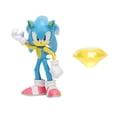 thumbnail image 1 of Sonic The Hedgehog Figura de acción de 4 pulgadas, Sonic moderno con Yellow Chaos Emerald, Sonic The Hedgehog Sonic The Hedgehog, 1 of 5