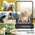 thumbnail image 7 of M optimized Dog Treadmill for Small Dogs, Dog Treadmill with Pre-Set Exercise Programs, Easy to Follow Interface, 1.5HP Folding Dog Treadmill for Medium Dogs Pets, 220lbs Weight Capacity, 7 of 7