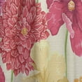 thumbnail image 4 of Designart 'Blossom Pink XXX' Floral Curtain Panel, 4 of 5