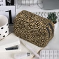 thumbnail image 7 of Goofa Leopard Print Pattern Double Layer Pen Pencil Case, Protective Large Capacity Storage Organizer Pen Pouch, Office College Supplies for Teens Adults, 7 of 7