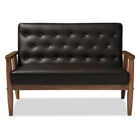 Southern Enterprises Broley Faux Leather Settee Bench Walmart Com