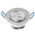 thumbnail image 4 of 3*3W Dimmable LED Ceiling Light Spotlight Ceiling Light Warm Spotlight Downlight Warm White 100-140V, 4 of 9