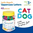 thumbnail image 7 of Learning Resources  Jumbo Magnetic Uppercase Letters  Magnetic ABC, Ages 3+, 7 of 7