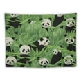 thumbnail image 5 of COMIO Cute Cartoon Panda Tapestry Wall Hanging Decoration Blanketwall Tapestries for Bedroom Living Room Dorm Party Classic Retro Tapestrys 40x30 Inch, 5 of 7