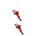 thumbnail image 2 of Navidad En Escalera De Cuerda árbol De Navidad Decoración 1 Hombre 30cm Yotijar Santa Claus Figure Xmas Decor, 2 of 10