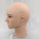 thumbnail image 4 of Cabeza calva masculina perfecta para exhibir sombreros, joyas y bufandas, ligera. Café ligero, 4 of 7