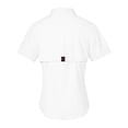 thumbnail image 3 of Women's UPF 50+ UV Protection Shirt, Short Sleeve Fishing Shirt, Breathable and Fast Dry Pale White XL, 3 of 7