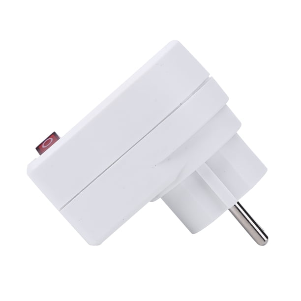 Adaptador De Enchufe Adaptador de enchufe estándar europeo 16A 250V 3680W Enchufes convertidores de potencia (2 piezas) Ndcxsfigh Libre de BPA