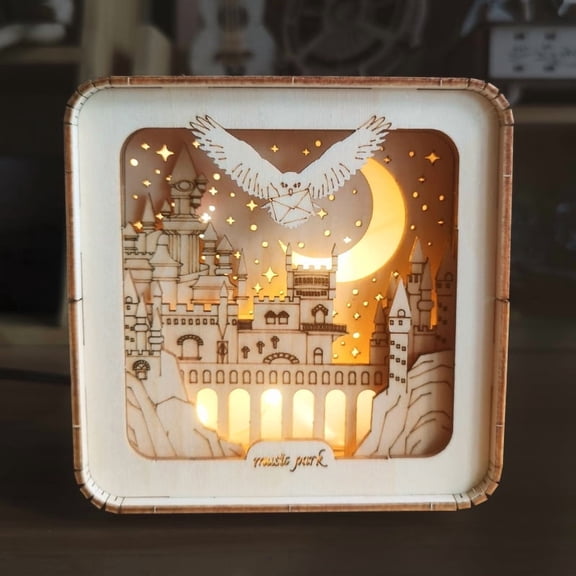 3D Wooden Puzzle Clock – Silent Gear-Driven DIY Kit with Artisanal Craftsmanship, Eco-Laser Cut Wood – Elegant Home/Desk Decor & Heartfelt Gift for Her/Him