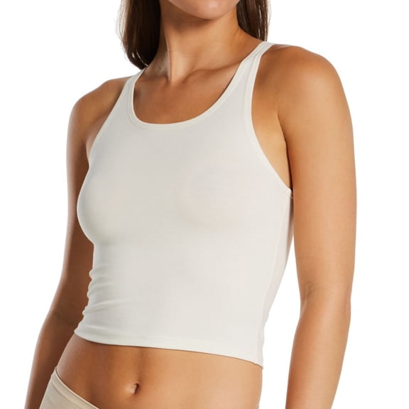 Women's Only Hearts 46201 So Fine Muscle Tank (Creme L)