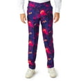 thumbnail image 2 of Men's Suitmeister Retro Neon Navy Suit, 2 of 5