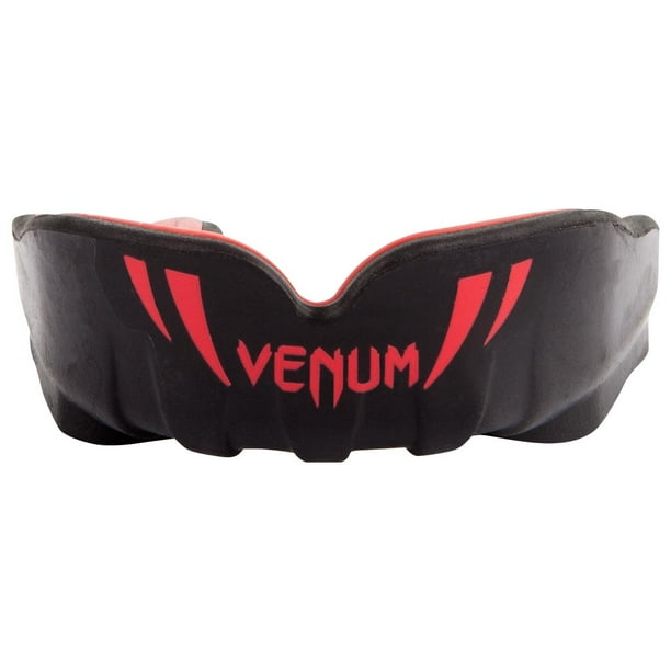 Protector bucal Venum Challenger para niños negro/rojo