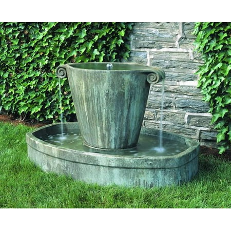 Campania International Anfora Cast Stone Outdoor Fountain This On Opens A Dialog That Displays Additional Images For Product With The Option To Zoom In Or Out