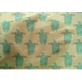 thumbnail image 4 of oneOone Cotton Silk Fabric Turtle Block Printed Craft Fabric BTY 42 Inch Wide, 4 of 4