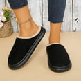 thumbnail image 2 of Women's Slippers Mini Boots Winter Snow Ankle Booties Cozy Warm Fleece Lined Short House Shoes Indoor Outdoor, 2 of 7