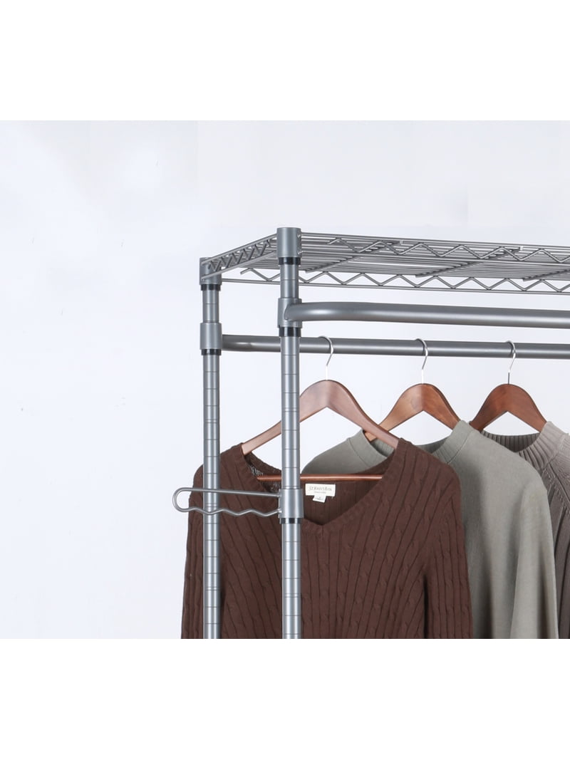 Better Homes & Gardens Double Hanging Garment Rack, Metal