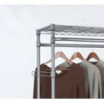 Better Homes & Gardens Double Hanging Garment Rack, 38.2in Wx 23.6in Dx