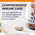 thumbnail image 3 of Metagenics ImmuCore, Multidimensional Support Supplement for Healthy Immune Function with Vitamin C, Vitamin D, Zinc and a Blend of Mushroom Extracts - 90 Tablets, 3 of 8