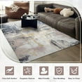 thumbnail image 5 of OMERAI 6'x 9' Machine Washable Area Rug Abstract Rugs Ultra-Thin Area Rugs for Living Room Non Slip Stain Resistant Modern Carpet for Bedroom Dining Room Office Kitchen Bathroom, 5 of 8