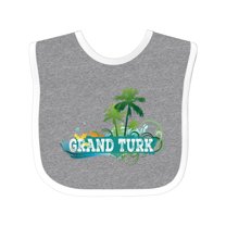 Inktastic Grand Turk Island Boys or Girls Baby Bib