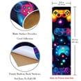thumbnail image 3 of Game Controller Emery Skateboard Grip Tape Stickers Pack of 2 | Premium PVC Backing | 8.8x32.6in/22.4x83cm Size | Durable Skateboard Stickers, 3 of 5