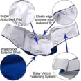 thumbnail image 3 of Washable Male Dog Diapers(pack Of 3), Premium Reusable Belly Bands For Male Dogs, Durable Male Dog Belly Wrap, Comfy Doggie Diapers Classic Col, 3 of 5
