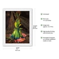 thumbnail image 2 of A Gift of Fish (He Makana I’a) - Hawaiian Ti Leaf Offering (Ho'okupu) - From an Original Hawaii Watercolor Painting by Peggy Chun - Japanese Unryu Rice Paper Art Print (Unframed) 17 x 22 in, 2 of 4