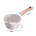 thumbnail image 3 of BPPEG 1.5 Quart Nonstick Saucepan with Lid | Small Milk Pot for Gas,Induction & Electric Stoves | Removable Handle,Oven & Dishwasher Safe | Stone Coating,Double Pour Spout Sauce Pans, 3 of 7