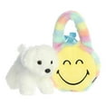 thumbnail image 2 of Aurora - Small SMILEYWORLD - Fancy Pals 8" Pastel Rainbow - Vibrant Stuffed Animal, 2 of 5