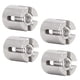 thumbnail image 3 of 10 Piezas De Riel De Cable De Acero Inoxidable, Abrazadera De Cable De Acero Inoxidable 316, Abrazadera De Cable Cruzada, Accesorio De Cable De Alambre, Adecuado Para Kits De Barandilla De Cable De Me, 3 of 8