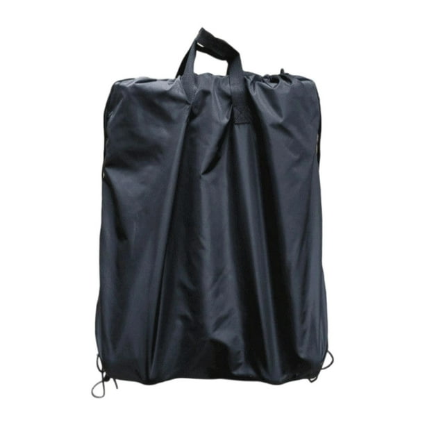 Bolsa para cochecito, mochila, correas para los hombros, fácil de llevar, cierre con cordón. 59 x 69 cm