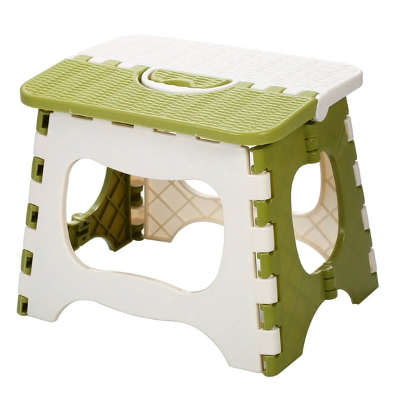 Plastic Folding Step Stool Portable Folding Chair Small Bench for Children and Home Use