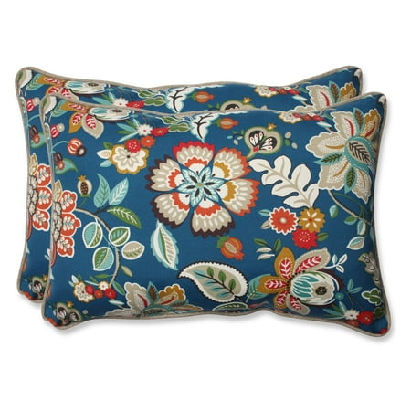 Pillow Perfect Outdoor/ Indoor Telfair Peacock Over-sized ...