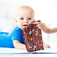 thumbnail image 4 of Spring Cherry Tree Baby Muslin Washcloths Soft Absorbent Face Towel, Japanese Flowers Red Burp Cloths Cotton Bath Wipes 5 PCS Infant Wash Cloth for Newborn Boys Girls 12x12 inches, 4 of 6