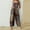 Khaki, variant on MSJUHEG Jumpsuits For Women One Piece Jumpsuits For Women Women Cotton Jumpsuit Rompers Loose Wide Leg Overalls Strap Bib Pants Womens Jumpsuit Khaki L