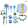 thumbnail image 1 of Kit de instrumentos musicales para niños, juego de percusión para niños, juguete de educación temprana, niño Feliz Sencillez, 1 of 5