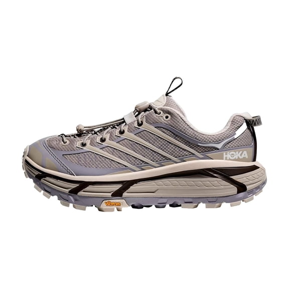 Hoka Mafate Three2 Wordmark Putty / Foggy Grey 1175490-PFG Men's Size 8.5