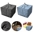 thumbnail image 1 of Coussins de Meubles d'Extérieur Sac de Rangement Imperméable Sacs de Transport de Protection Gris, 1 of 5